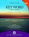 ESV - Hebrew Greek  Key Word Study Bible - Bonded Leather Black