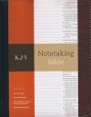KJV Notetaking Bible, Black Brown 
