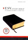 ESV Study Bible, Personal Size, Black TruTone