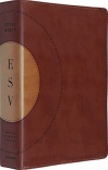 ESV Study Bible Walnut/Taupe, Core Design, Trutone