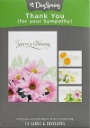 Sympathy Cards - Thank You for Your Sympathy (Box of 12 cards)