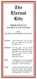 Tract - The Eternal Life Insurance Co (Pack of 100)