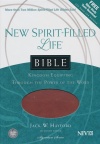 NIV New Spirit Filled Life Bible, Butterscotch / Auburn: Leathersoft