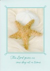 Card - The Lord Gives Us One Day At A Time Single Card with Envelope