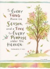 Card - To Every Thing There is a Season, Single Card