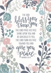 Card - The Lord Bless You - Numbers 6:24 - 26