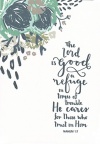 Card - The Lord is Good - Nahum 1 vs 7