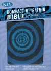 KJV Compact Ultrathin Bible for Teens, Blue Vortex LeatherTouch