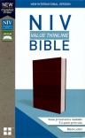 NIV Value Thinline Bible Burgundy