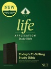 NLT Life Application Study Bible, Third Edition, Leather-look, Brown/Tan