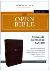 KJV Open Bible, Reference Comfort Print, Brown Hardback Edition