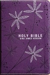 KJV Pocket Bible, Purple Lux Leather