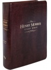 KJV Henry Morris Study Bible, Brown Tru-Tone Leather 