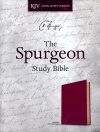 KJV Spurgeon Study Bible, Crimson Soft LeatherTouch 
