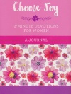Journal - Choose Joy: 3-Minute Devotions for Women 