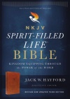 NKJV - Spirit Filled Life Bible, Third Edition - Brown Leathersoft