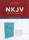 NKJV Giant Print Bible - Teal Leathersoft