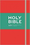 NIV Thinline Red Soft-tone Bible