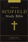 KJV Old Scofield Study Bible Classic Edition - Black Cowhide Leather