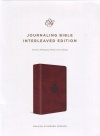 ESV Journaling Bible, Interleaved Edition, TruTone, Mahogany, Mosaic Cross Design