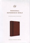 ESV Personal Reference Bible: Trutone Brown Walnut