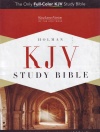  KJV Study Bible,Full Colour, Genuine Cowhide Black