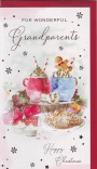 Christmas Card - For Wonderful Grandparents
