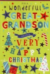 Christmas Card - For a Wonderful Great Grandson - CMS