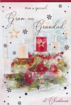 Christmas Card - For a special Gran and Grandad
