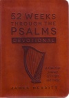 52 Weeks Through the Psalms Devotional, Leathersoft