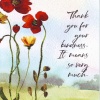 Card - Thank You for Your Kindness ...