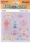 Faith that Sticks - Psalm Signs - Stickers