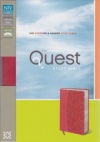 NIV - Quest Study Bible, Coral Duo Tone