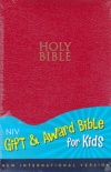 NIV - Gift & Award for Kids, Red Leather Look - GAB  **only 2 copies available**