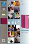 NIV Compact Thinline Bible, Hot Pink / Bubble Gum 