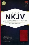 NKJV - Large Print Personal Size Reference Bible, Pink