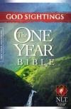 NLT  One Year Bible - God Sightings