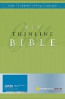 NIV Thinline Bible, Burgundy Bonded Leather (1984 Edition)