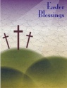 Easter Cards - Easter Blessings, 3 Crosses  (pack of 5)