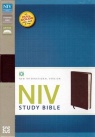 NIV Study Bible, Bonded Leather, Black
