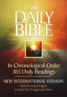 NIV Daily Bible, In Chronological Order, Paperback