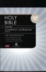 NKJV Compact Ultraslim Bible - Hardcover Black
