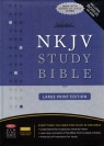NKJV Study Bible, Large Print Edition, Charcoal